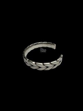 Isabel Marant Silver Summer Drive Cuff Bracelet 'Silver Brass' Pre-Owned